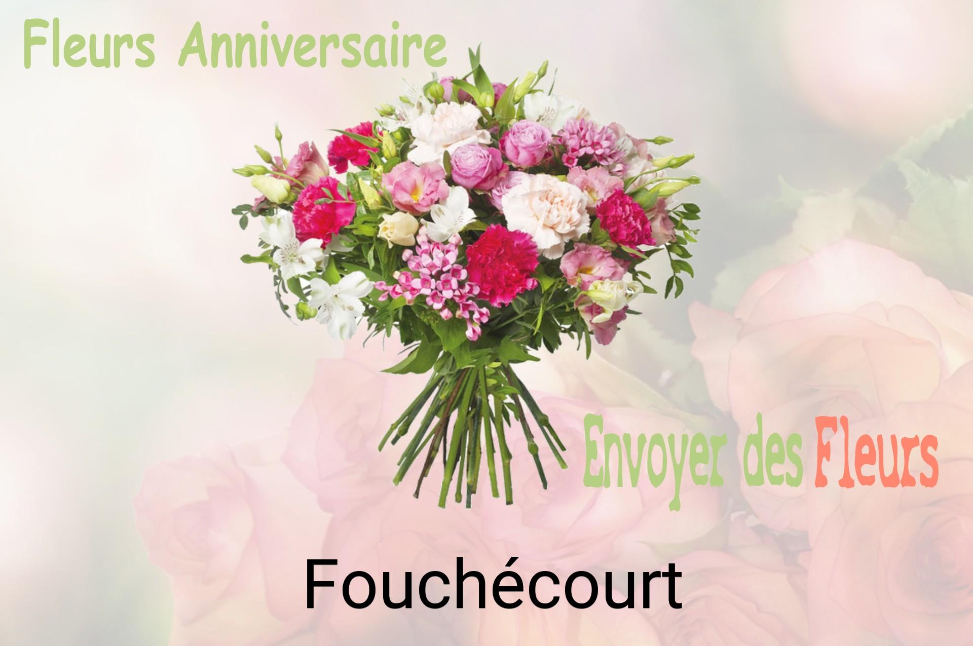 Bouquet de fleurs d’anniversaire livré à Fouchécourt